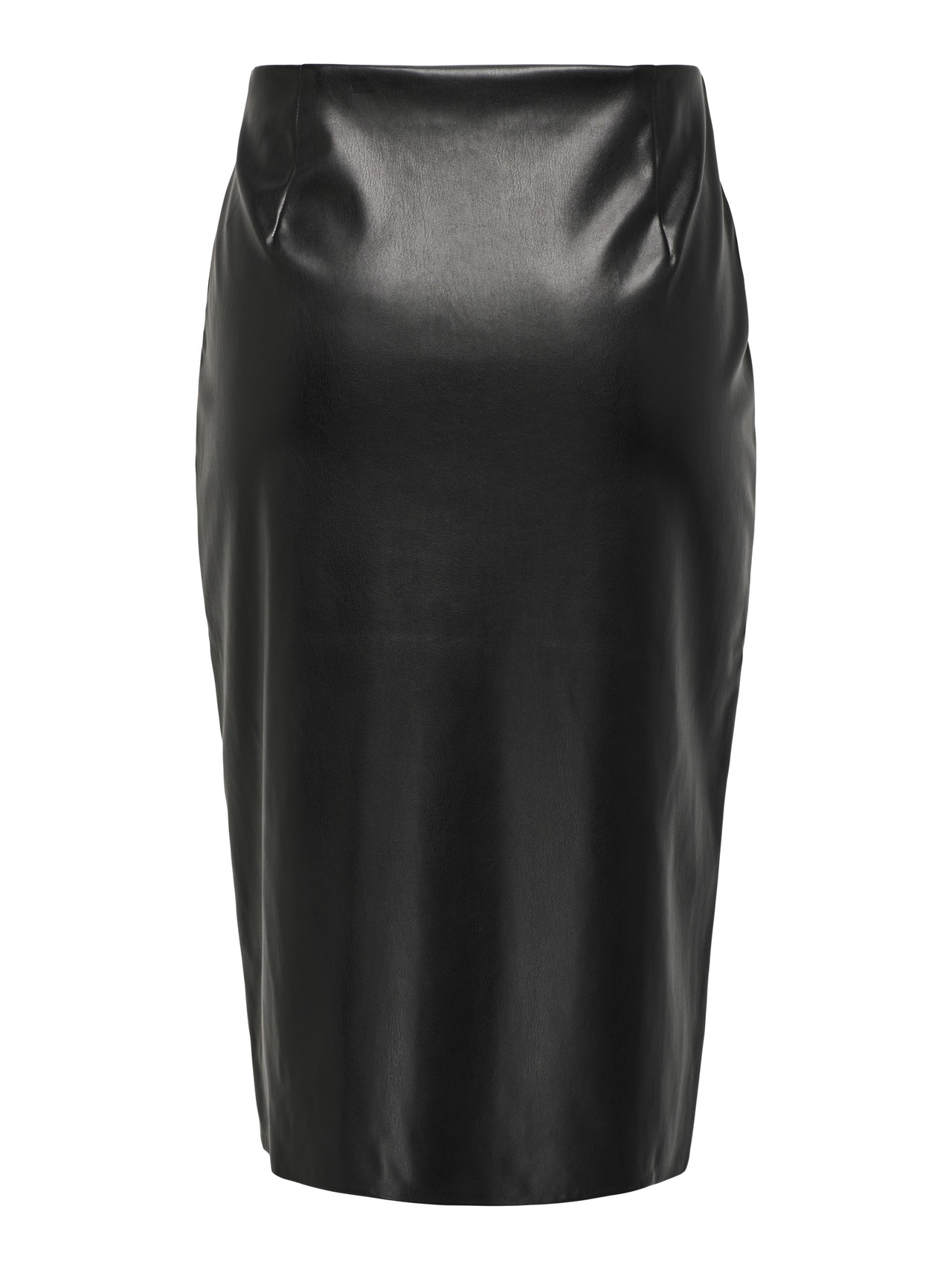 ONLY Curvy faux leather skirt -Black - 15307489