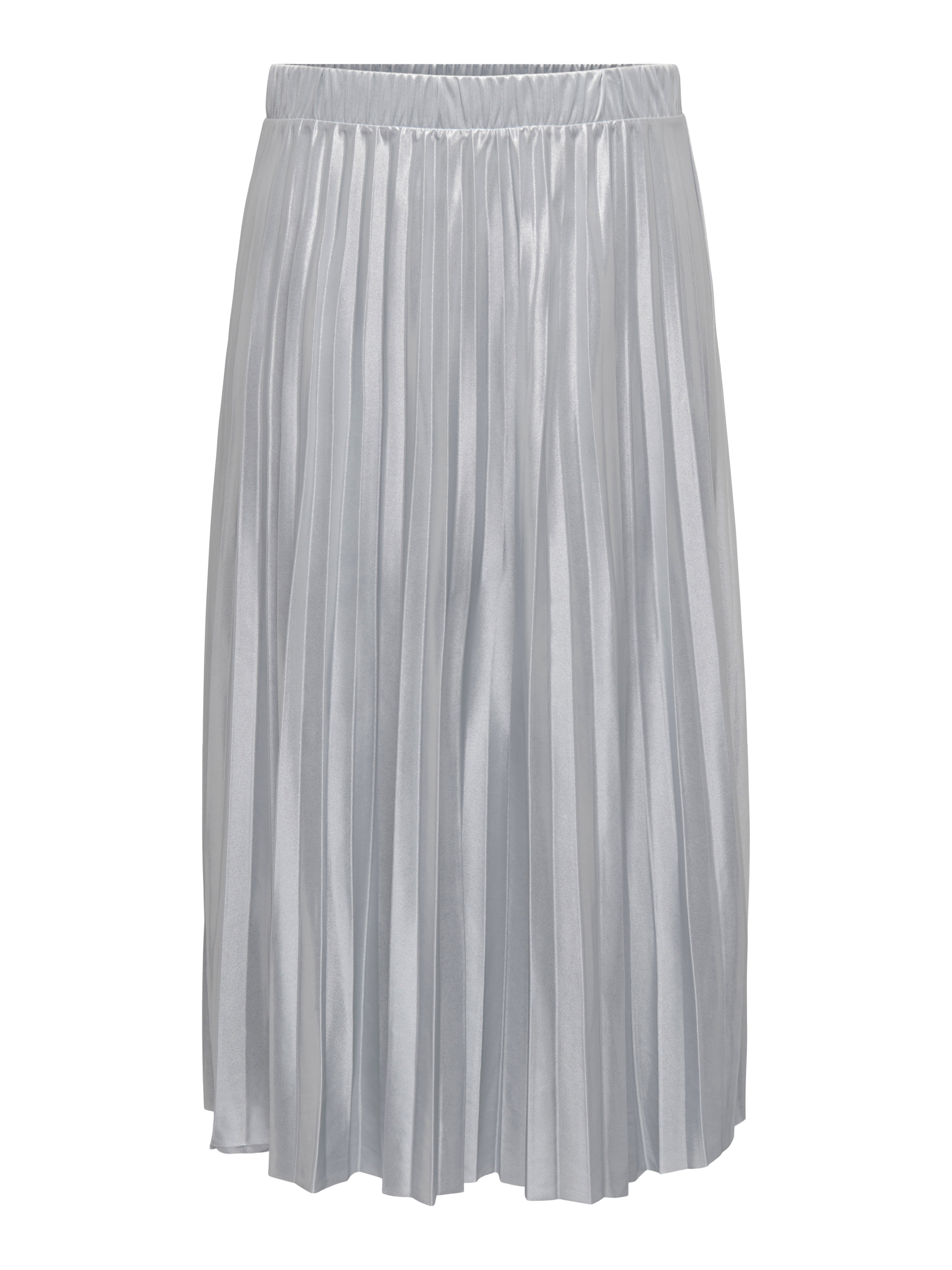 Silver pleated skirt clearance 80