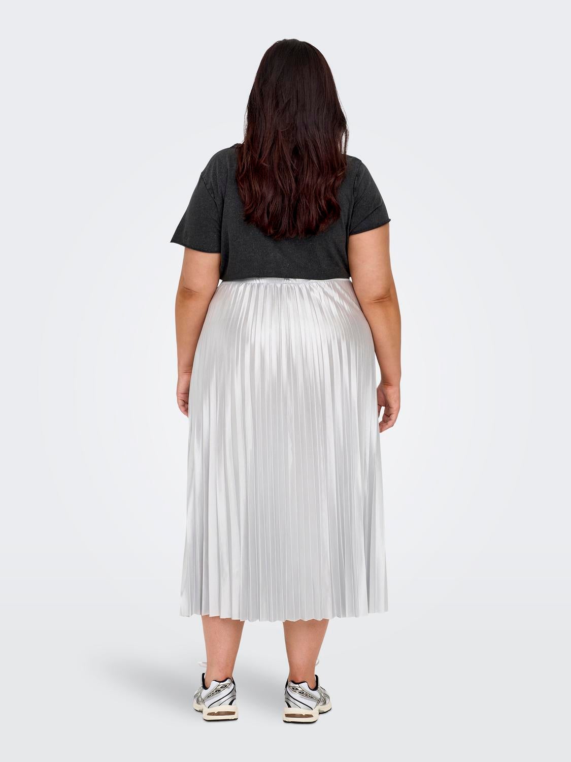 Mid length shop pleated skirts xl