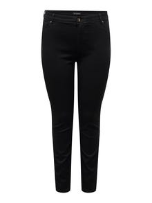 ONLY Jeans Skinny Fit Vita media -Black Denim - 15307662