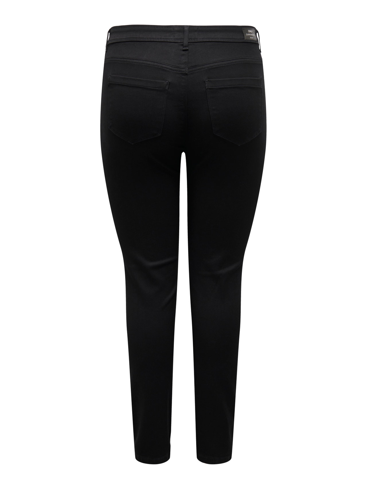 ONLY Jeans Skinny Fit Taille moyenne -Black Denim - 15307662