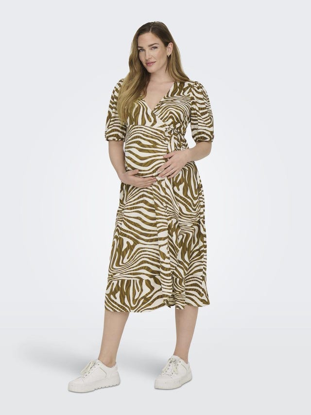 ONLY Mama wrap dress - 15307716
