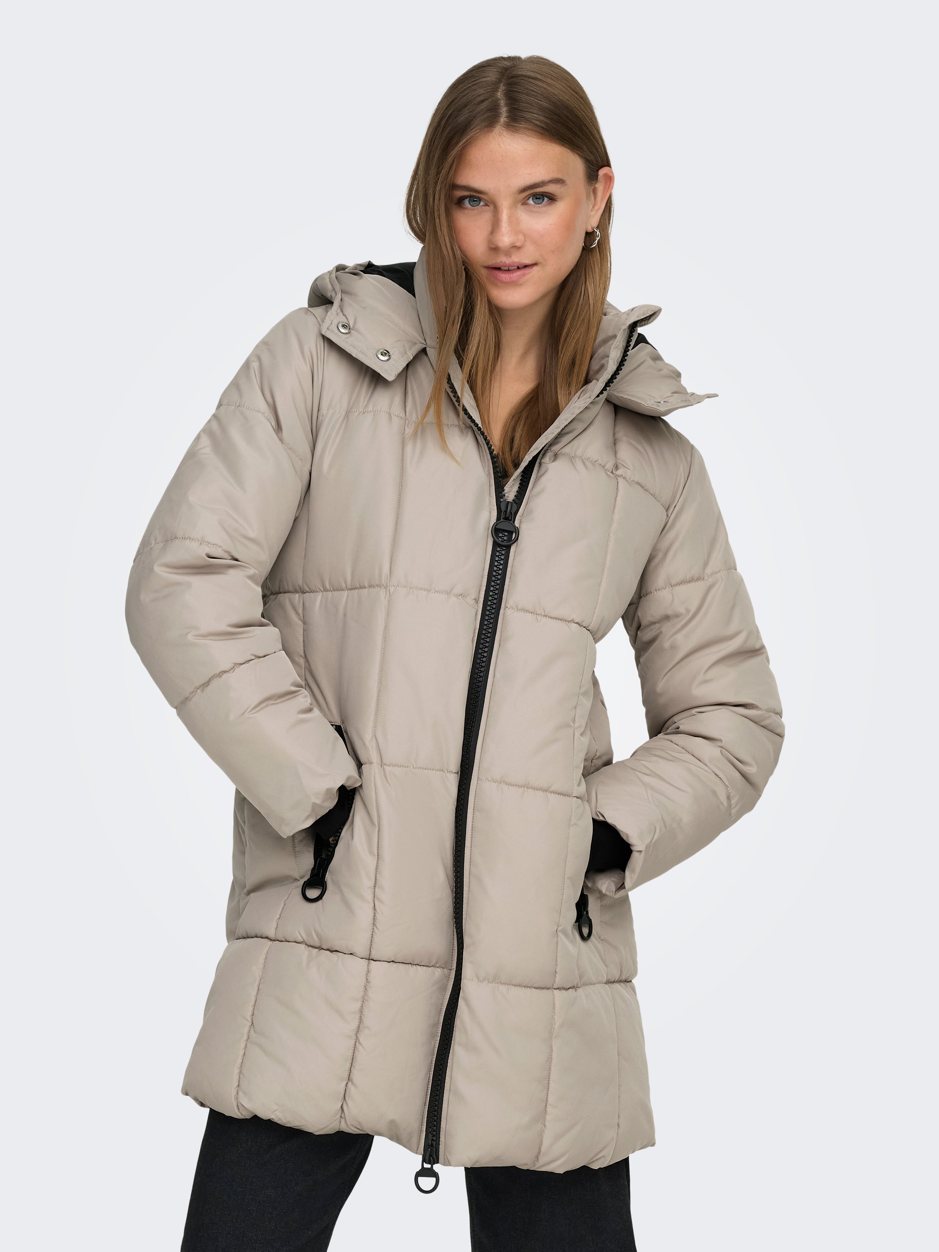 JDYDAISY Puffer coat | Beige | ONLY®