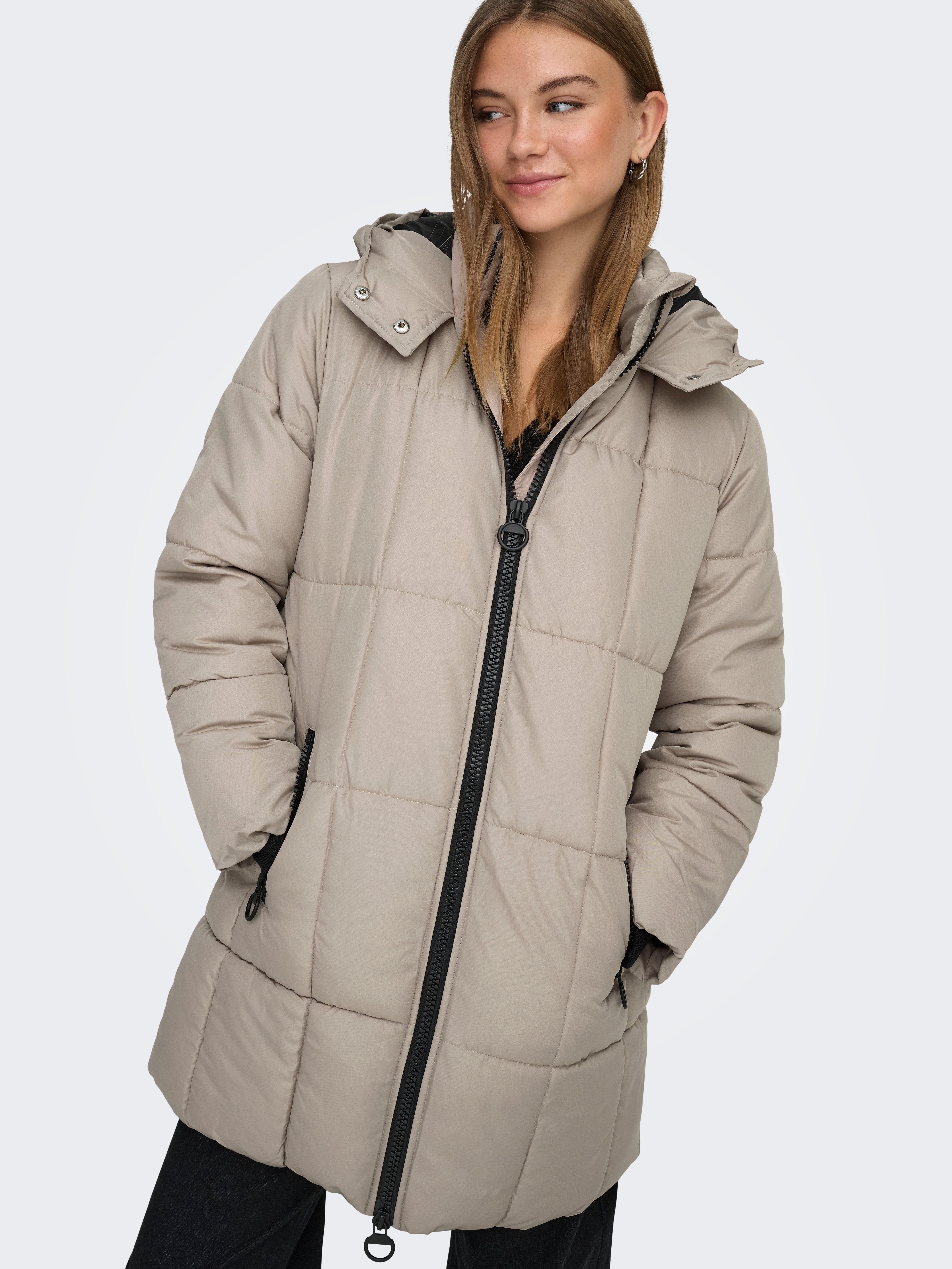 JDYDAISY Puffer coat | Beige | ONLY®
