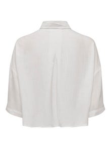 ONLY Regular fit Overhemd kraag Verlaagde schoudernaden Overhemd -Cloud Dancer - 15307870