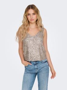 ONLY ONLANA Top -Pumice Stone - 15307926