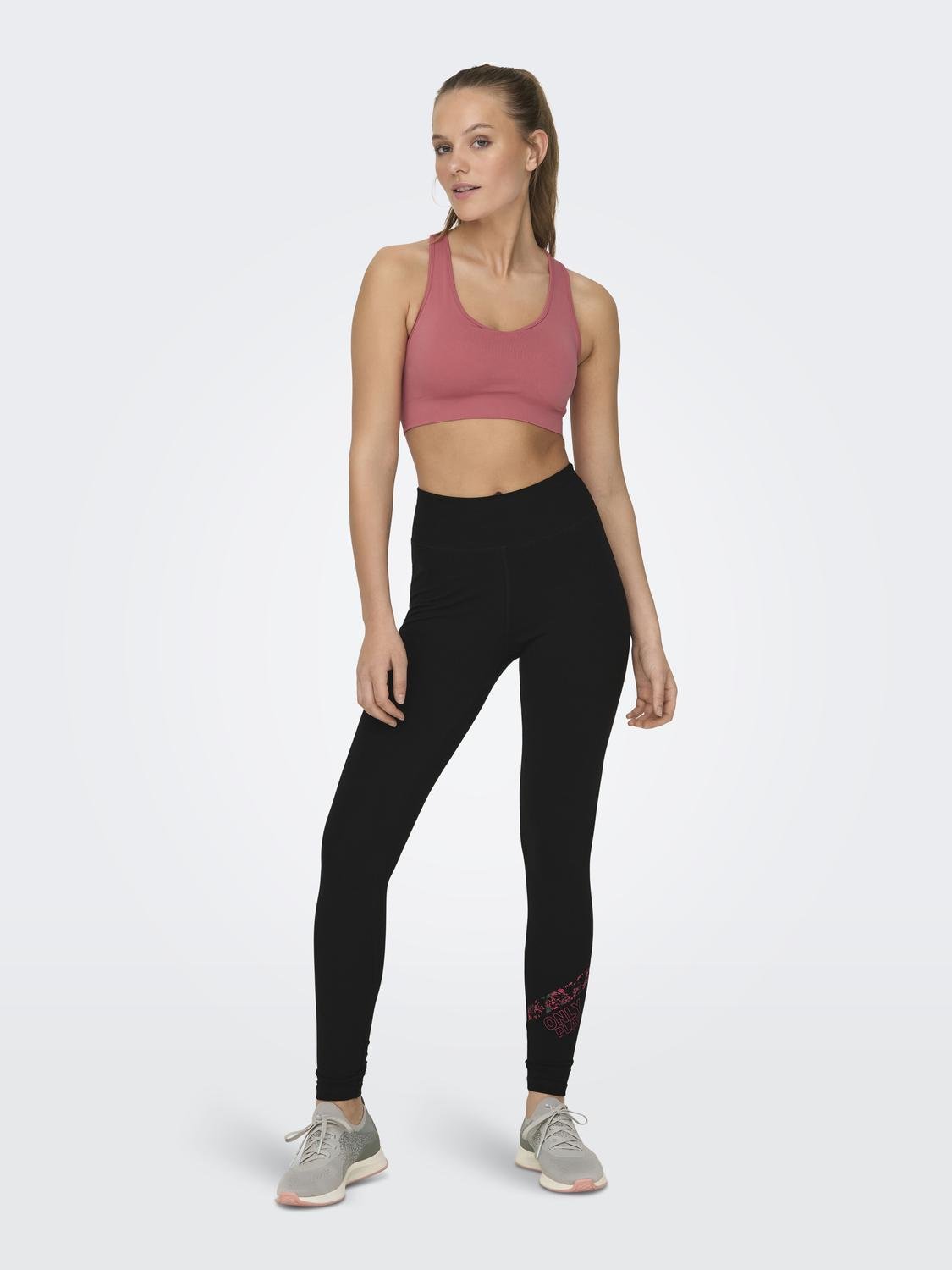 ONLY Slim Fit Hohe Taille Leggings -Black - 15307994