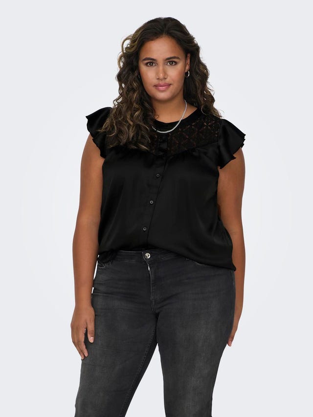 ONLY Curvy o-neck top - 15308064