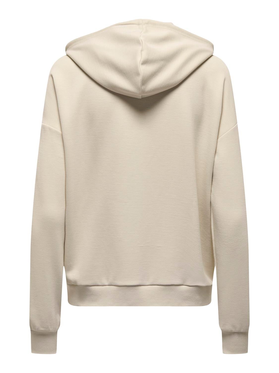 Loose Fit Hoodie Ribbed cuffs Dropped shoulders Sweatshirt with 20