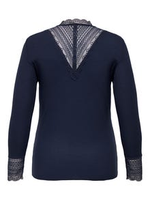 ONLY Tavapärane lõige Kõrge kaelus Vormikas Särgik -Navy Blazer - 15308237