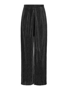 ONLY Wide fit glitter trousers -Black - 15308283
