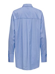 ONLY Oversize skjorte med udsmykning -White - 15308421