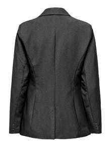ONLY Blazers Regular Fit Revers en pointe -Dark Grey - 15308526
