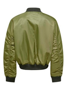 ONLY Baseball Ribbed cuffs Otw Bomber -Dried Herb - 15308545