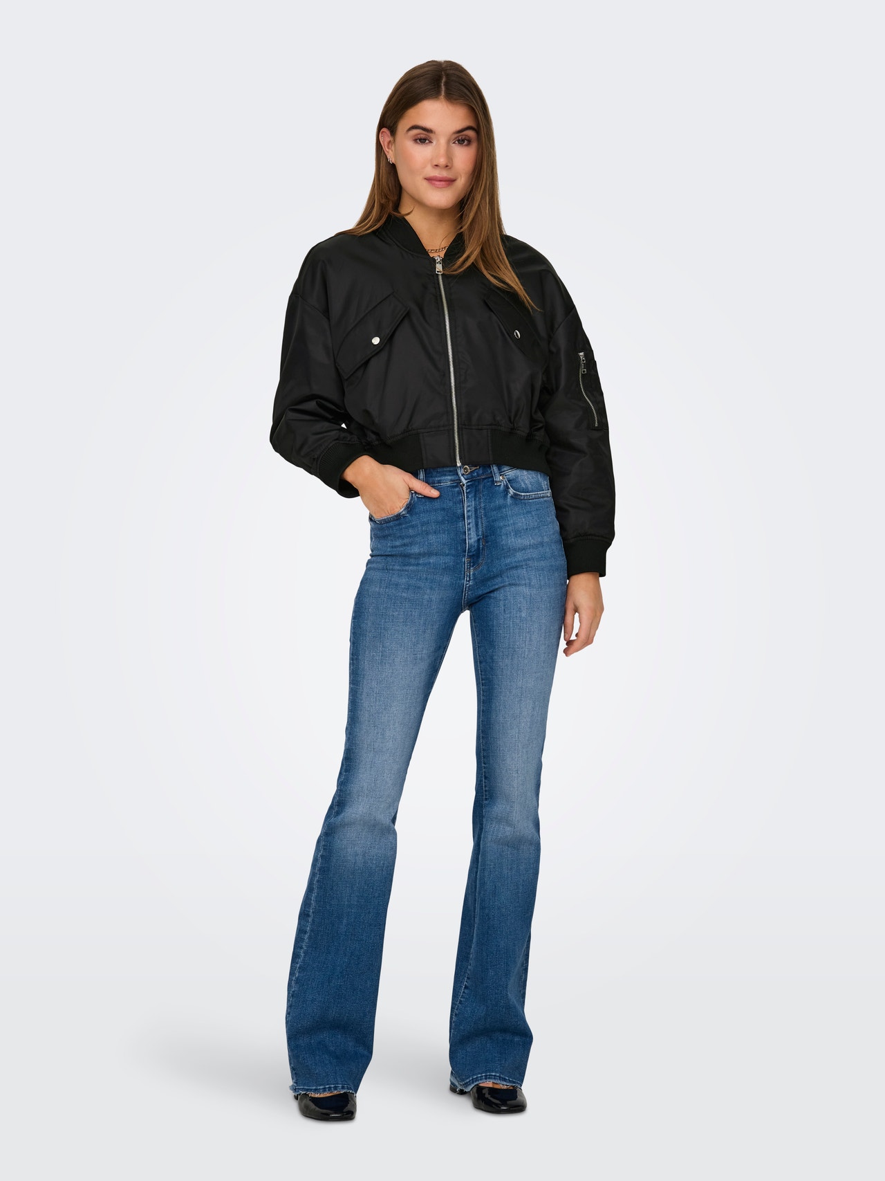 ONLY ONLSVEA Kurtka bomberka -Black - 15308545