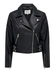 ONLY Biker jacket -Black - 15308588