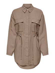 ONLY Solid transitional jacket -Walnut - 15308614