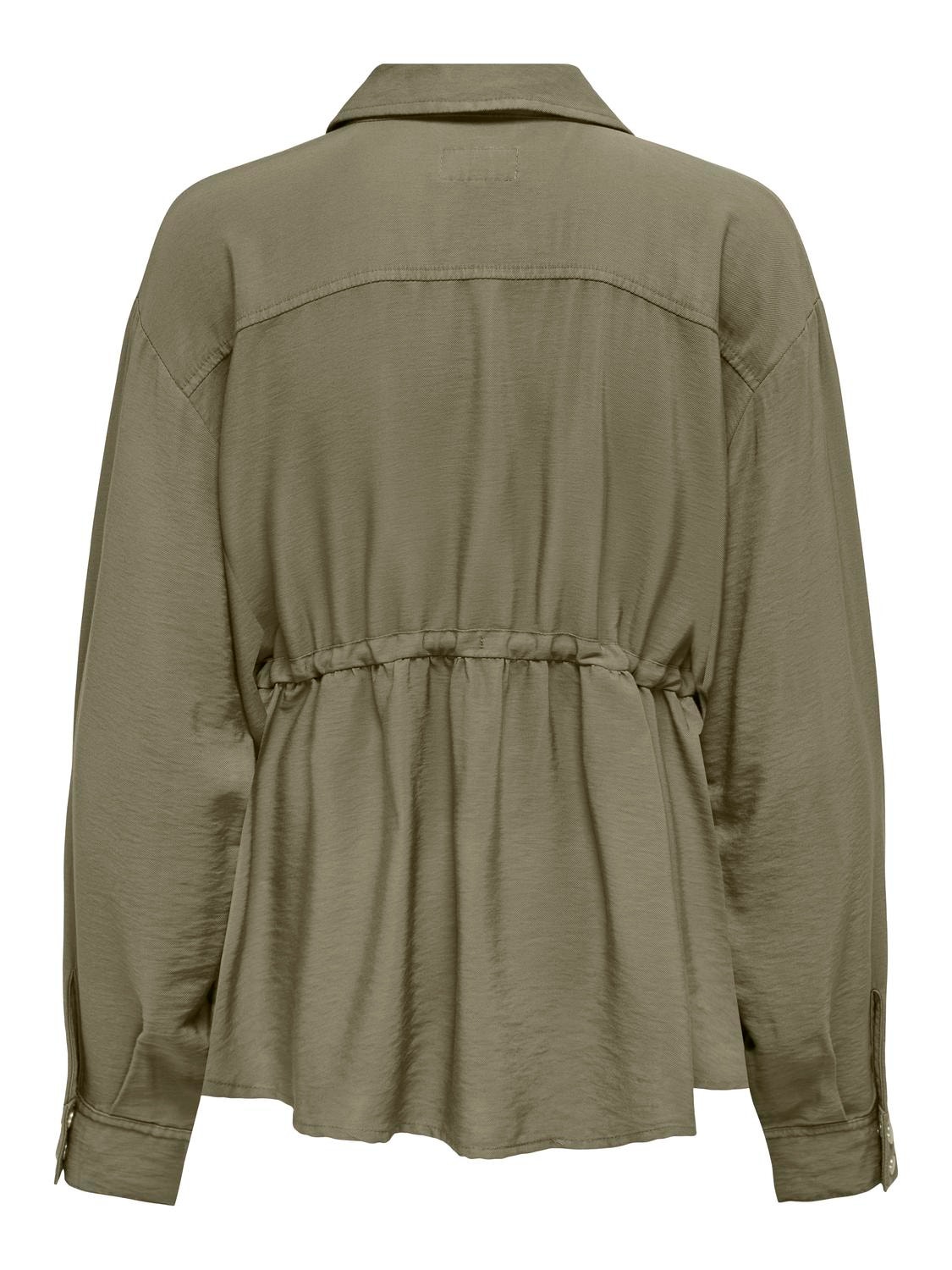 ONLY Short jacket with adjustable belt -Mermaid - 15308615