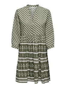 ONLY Mini kjole med v-hals -Kalamata - 15308686