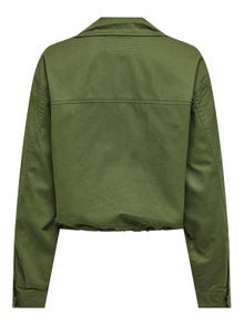 ONLY Spread collar Buttoned cuffs Jacket -Capulet Olive - 15308769
