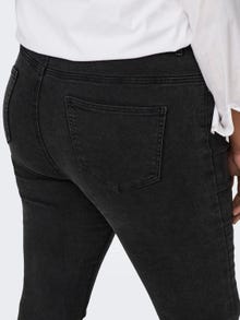 ONLY Skinny Fit High waist Jeans -Washed Black - 15308787