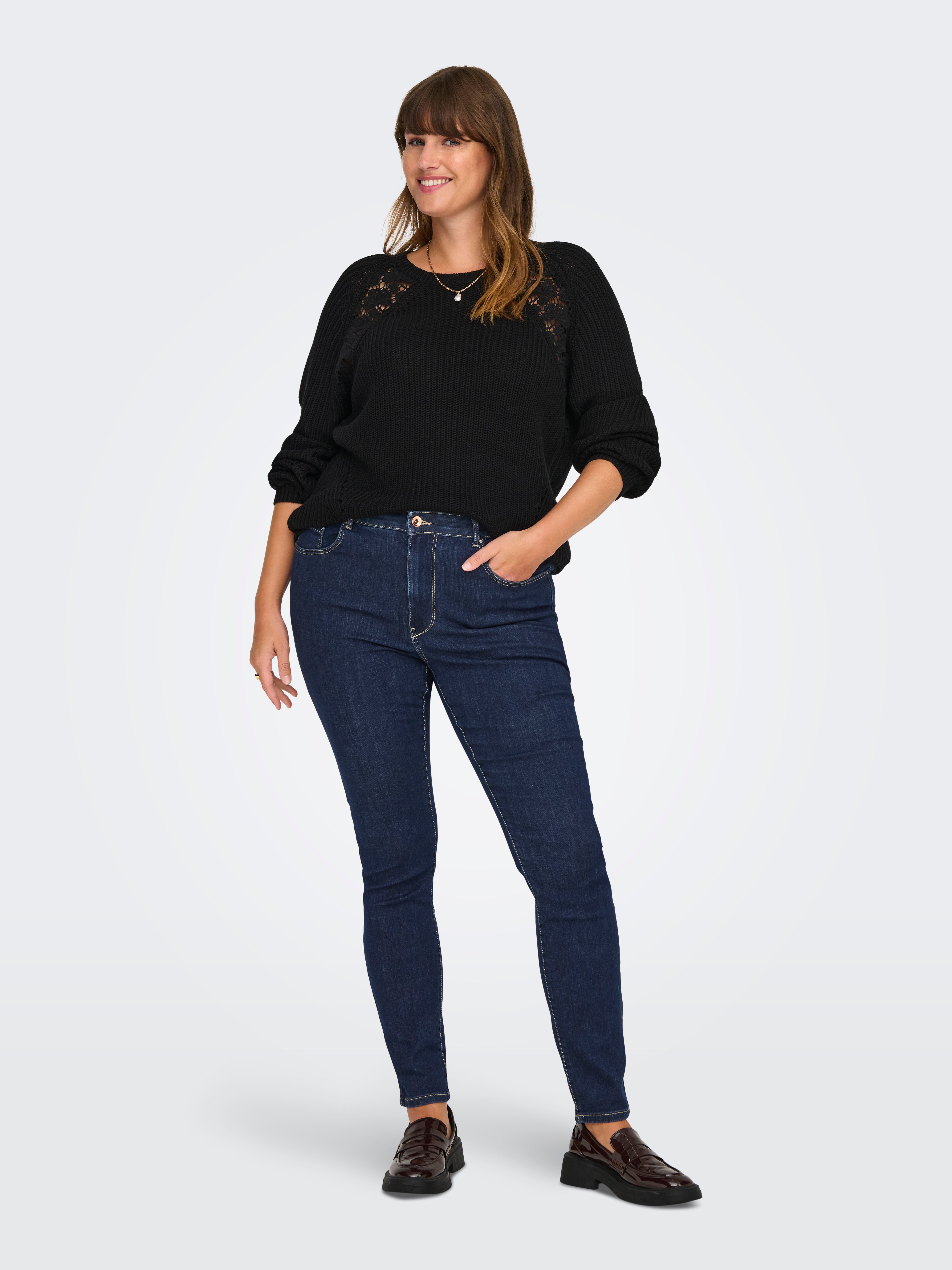 CARROSE Høy midje Skinny Fit Jeans