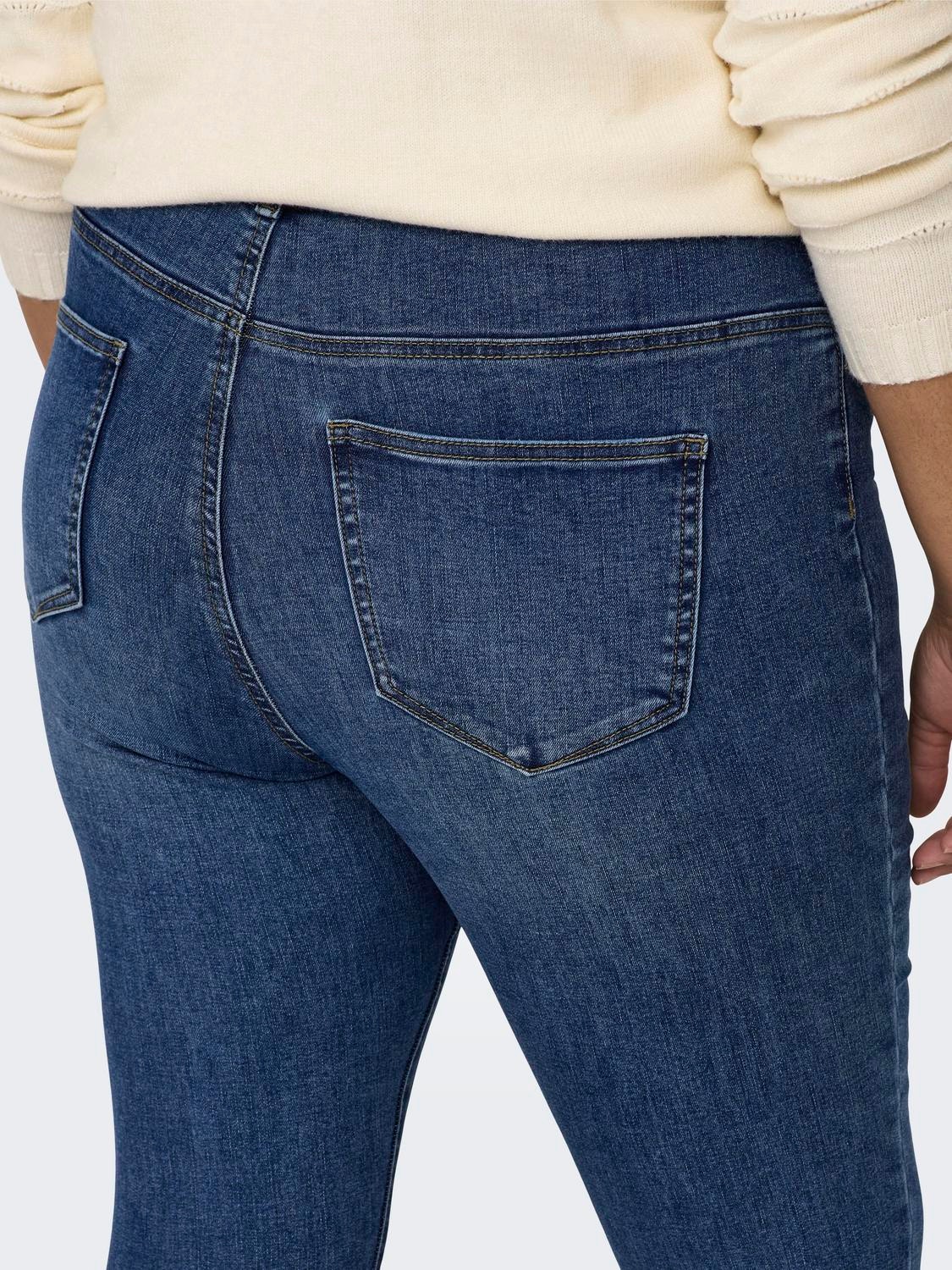 ONLY Skinny fit High waist Jeans -Medium Blue Denim - 15308802