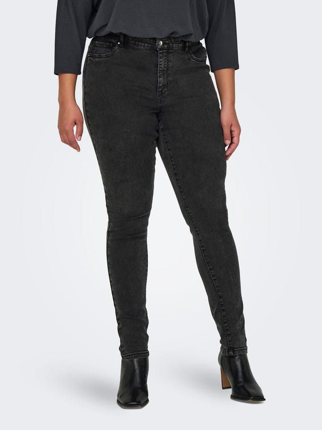 ONLY Skinny Fit Hohe Taille Jeans - 15308803