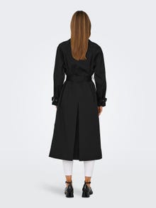 ONLY Long trenchcoat -Black - 15308860