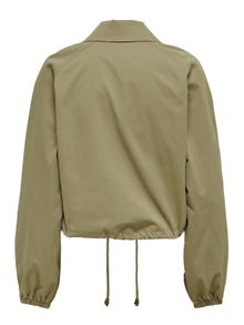 ONLY Vestes Col italien Manches ballons -Covert Green - 15308910