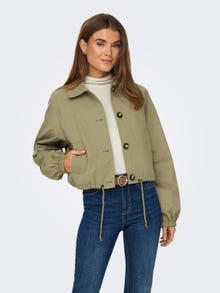 ONLY Short jacket -Covert Green - 15308910