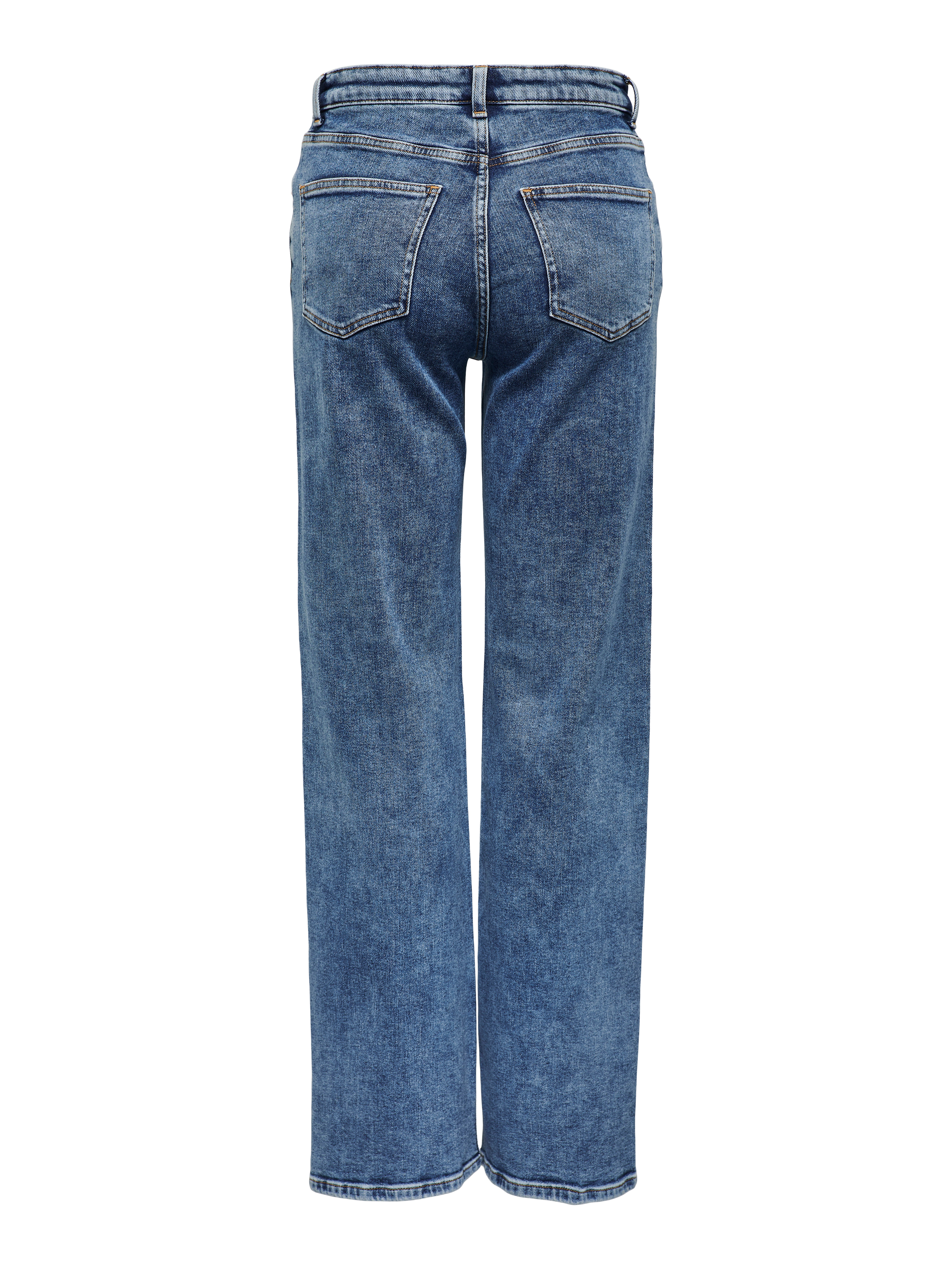 ONLY Onljuicy HW Flared Jeans Svasati Con Pois – Vita Alta E Passanti Per Cintura, Donna