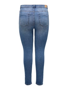 ONLY CARForever High Waist Skinny Jeans -Medium Blue Denim - 15309061