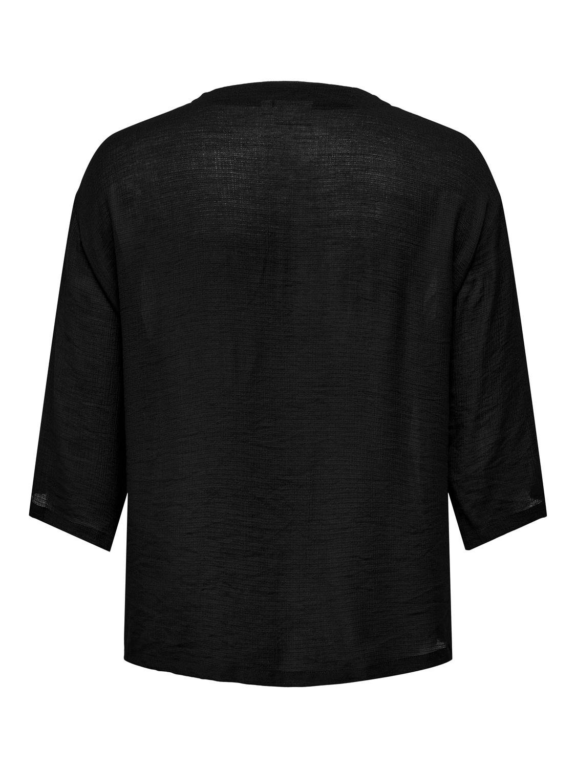 ONLY Abrigos estilo cárdigan Cuello invertido -Black - 15309118
