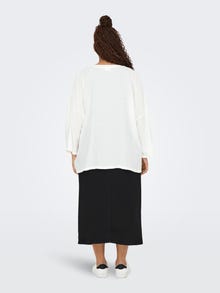 ONLY Tagakülg Pikk kardigan -Cloud Dancer - 15309118