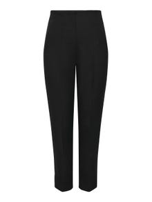 ONLY Regular fit High waist Aansluitende manchetten Chino's -Black - 15309203