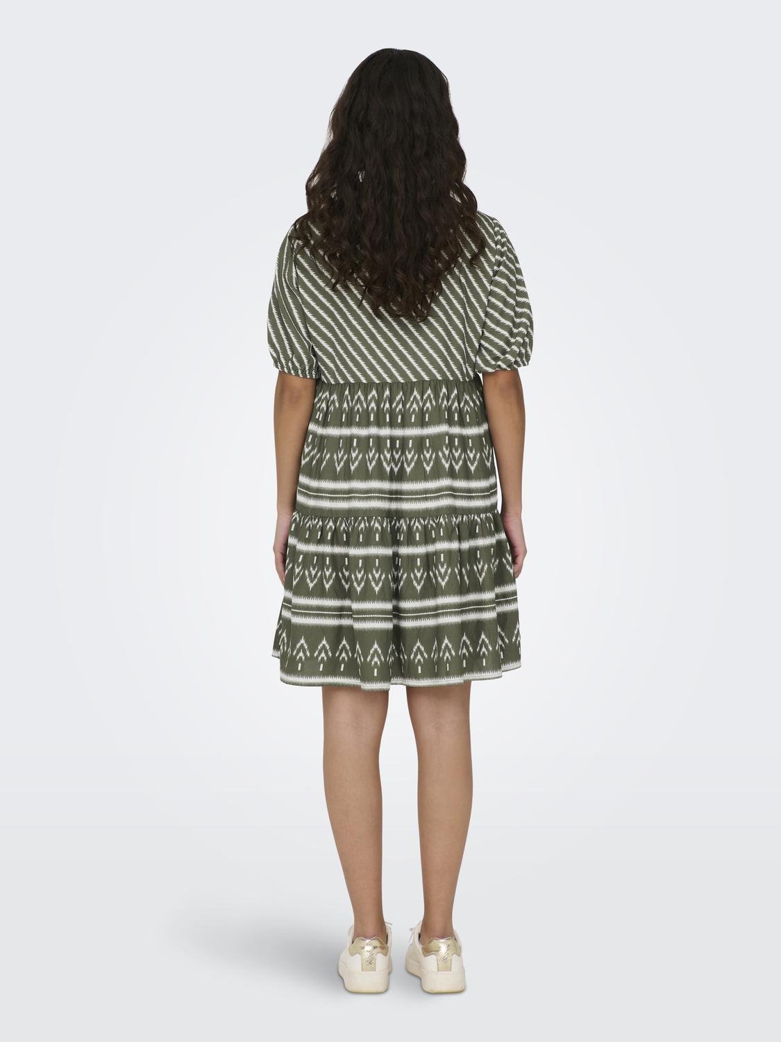 ONLY Mini v-neck dress -Kalamata - 15309239