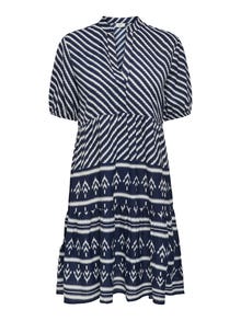 ONLY Tavapärane lõige V-kaelus Lühike kleit -Sky Captain - 15309239