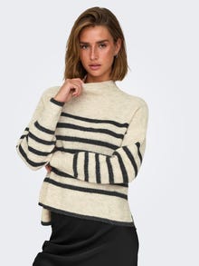 ONLY ONLFRIDI Knitted pullover -Pumice Stone - 15309298
