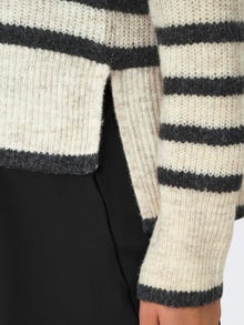 ONLY ONLFRIDI Knitted pullover -Pumice Stone - 15309298