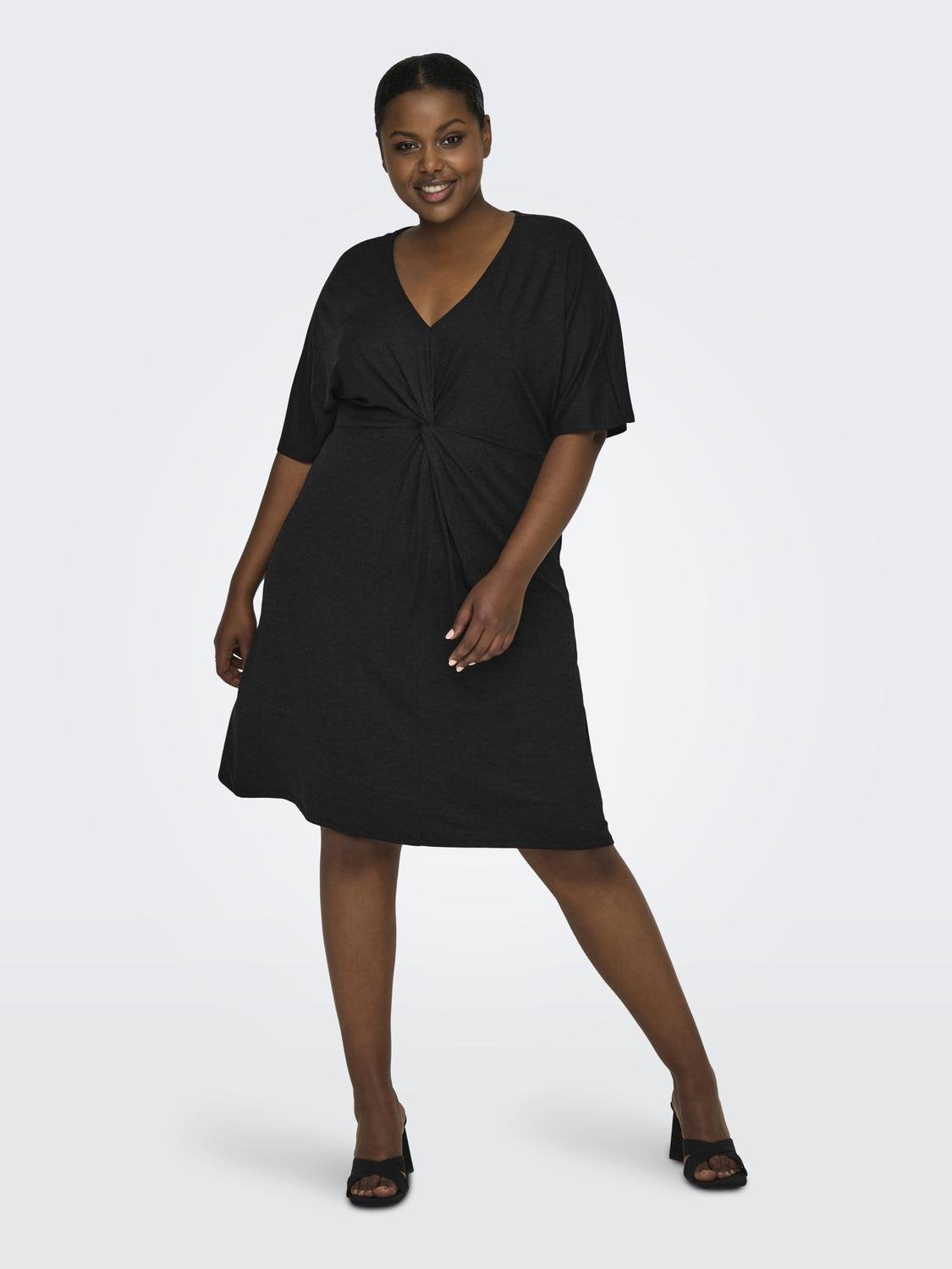 Dark grey shop plus size dress