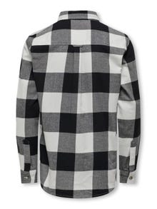 ONLY Checkered shirt -Black - 15309381