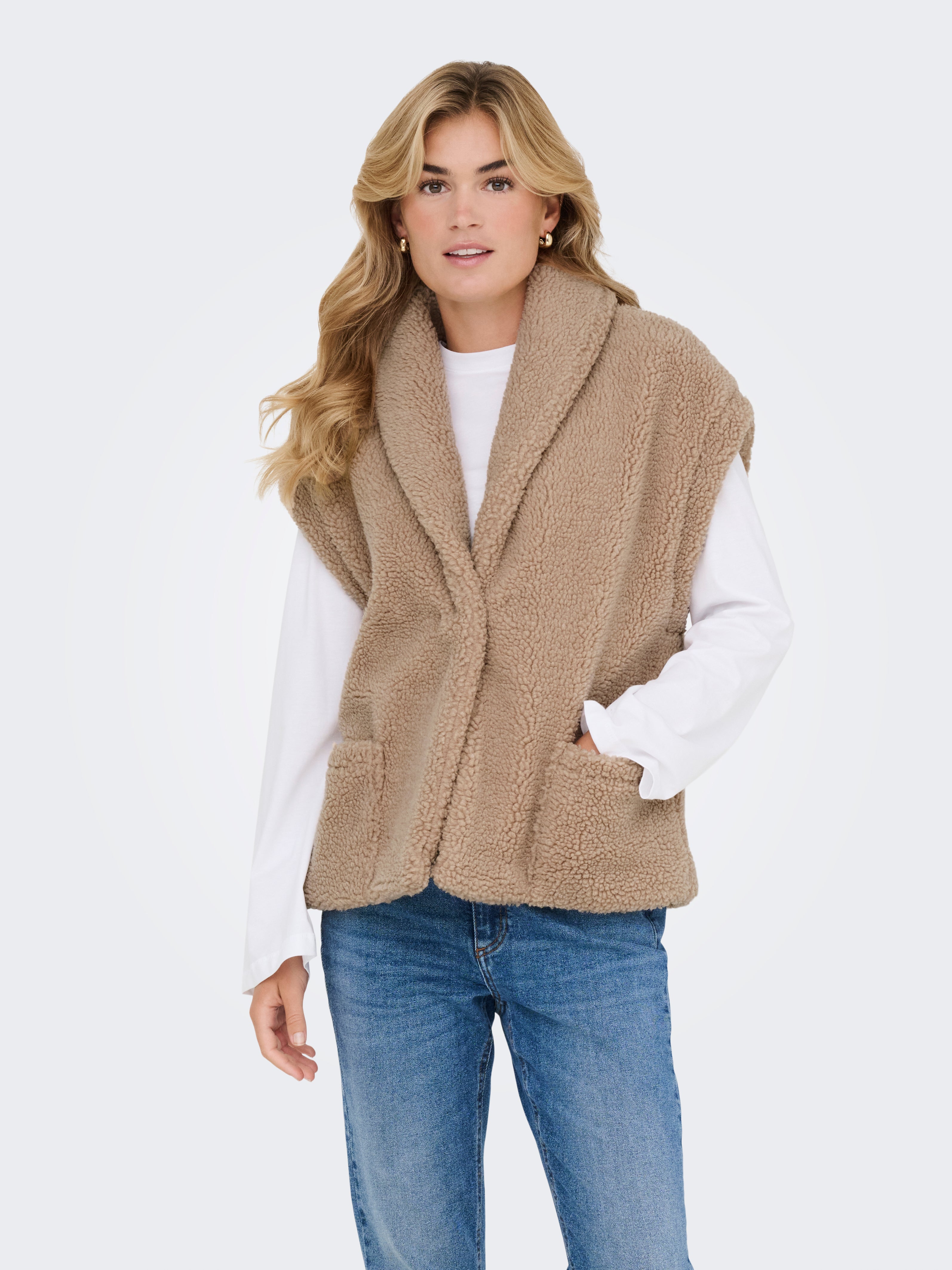 Jdybirdy Teddyfell Weste