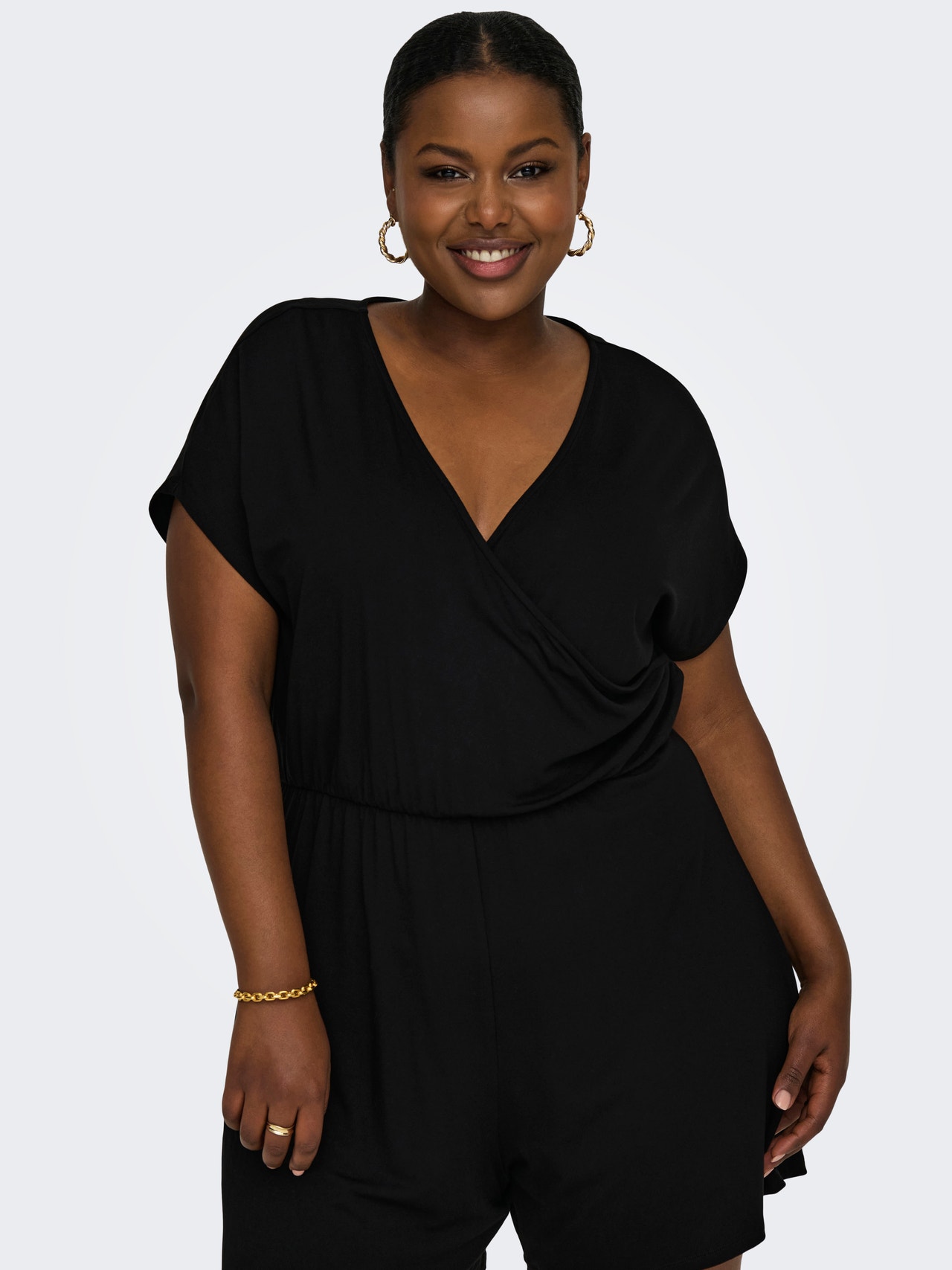 ONLY Tavapärane lõige Lühikesed püksid -Black - 15309728