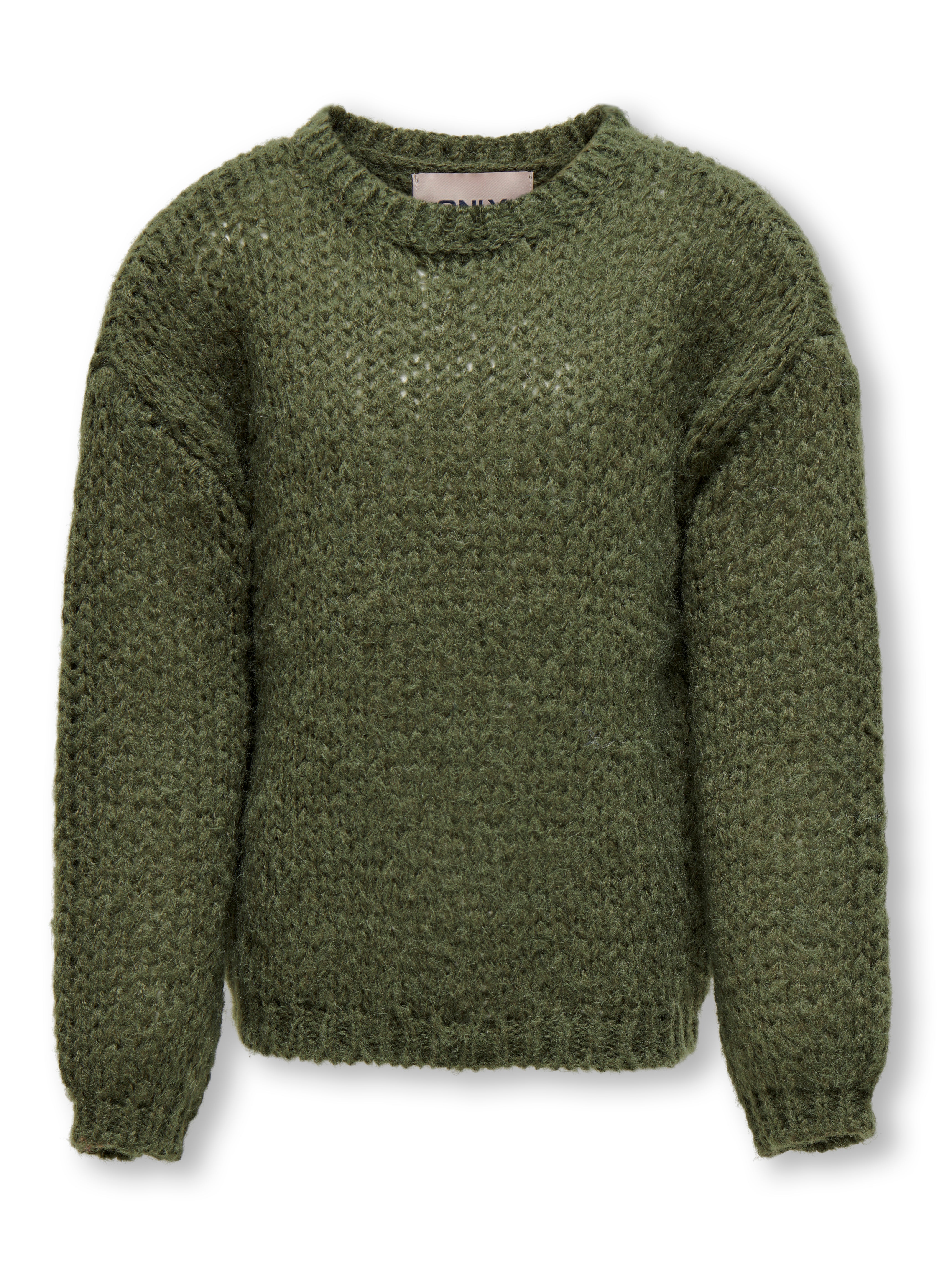 Army green knit on sale sweater