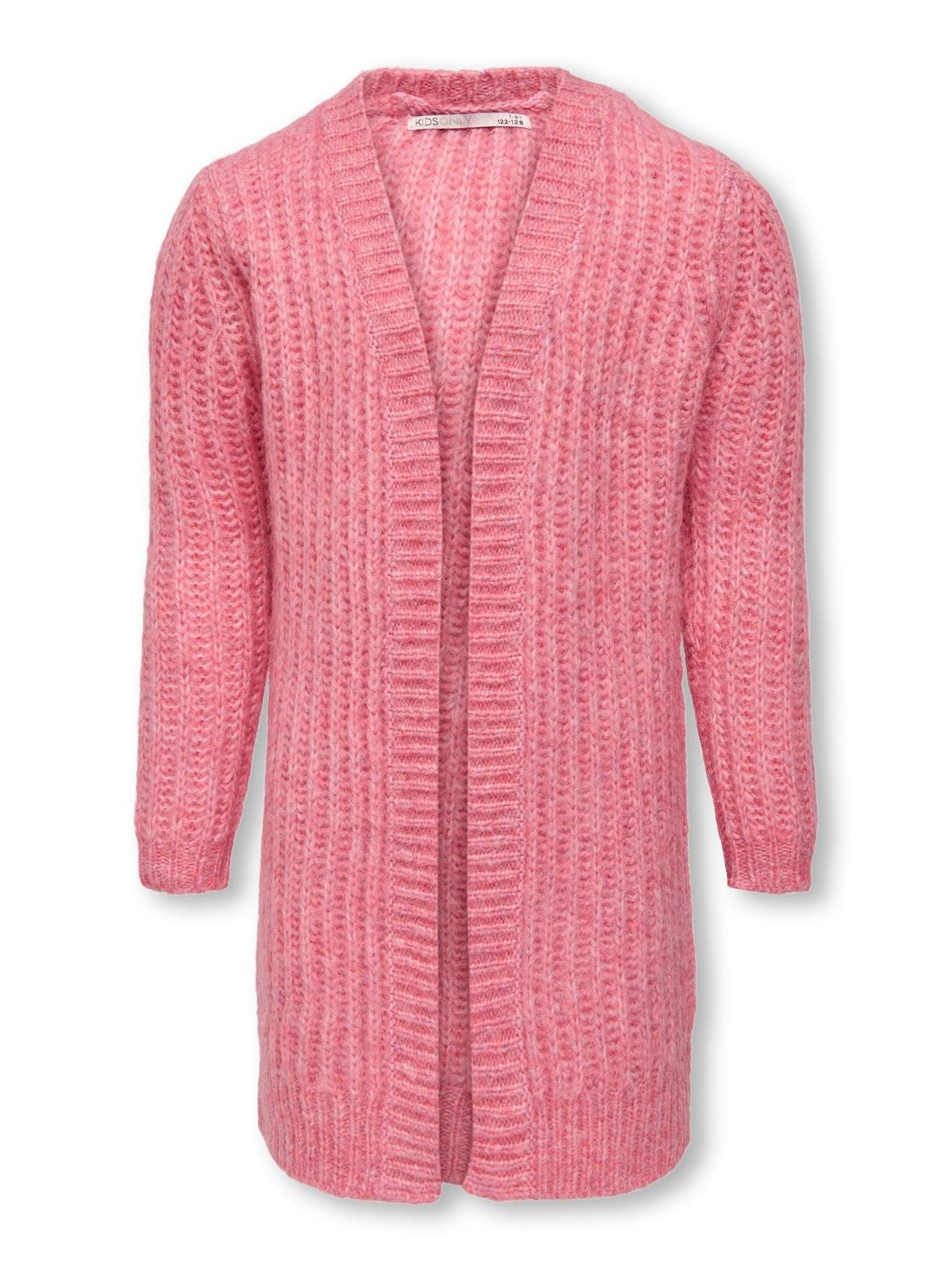 ONLY Rib knitted cardigan -Confetti - 15309816