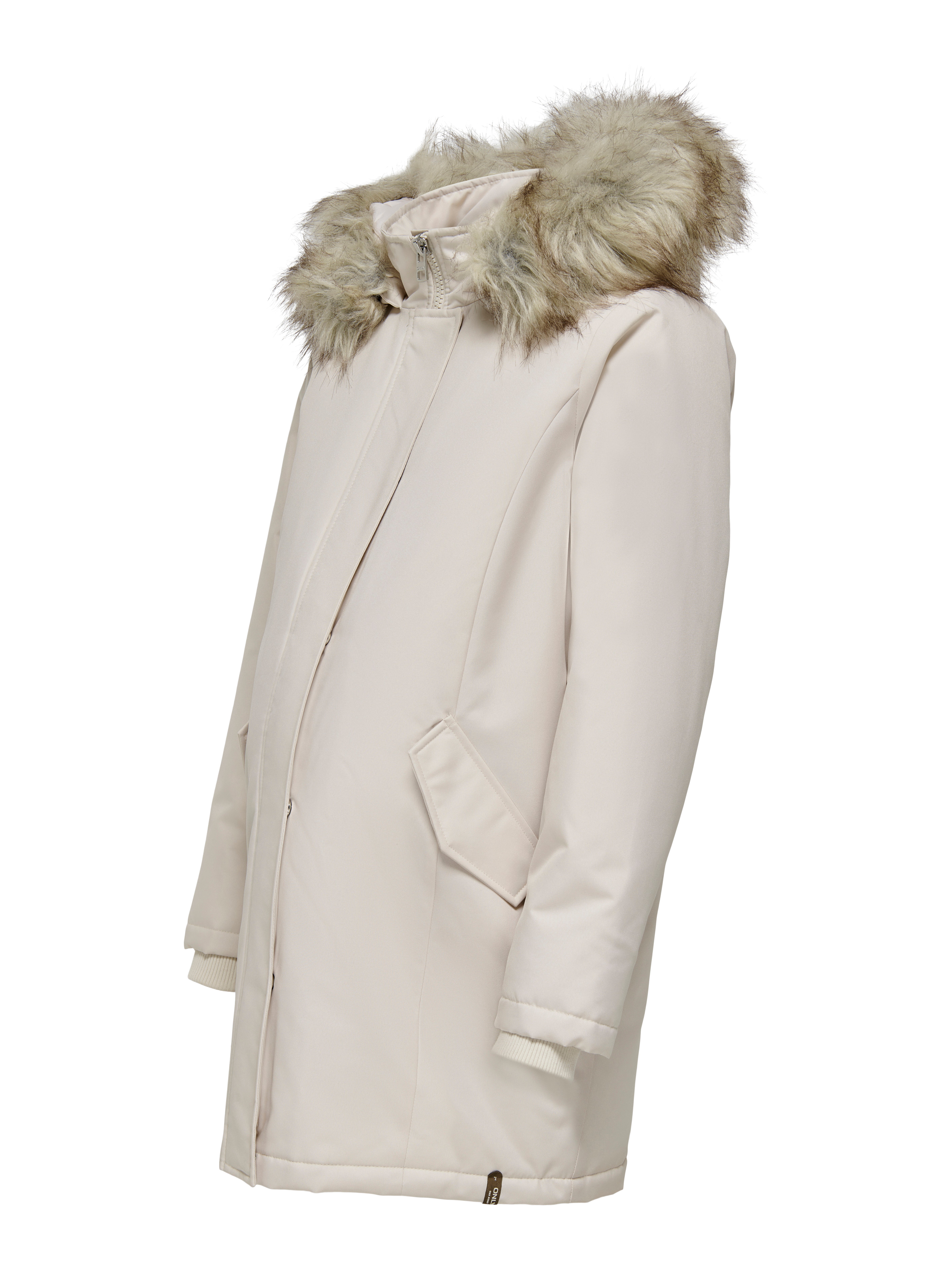 OLMNEWKATY Langer Parka | Hellgrau | ONLY®