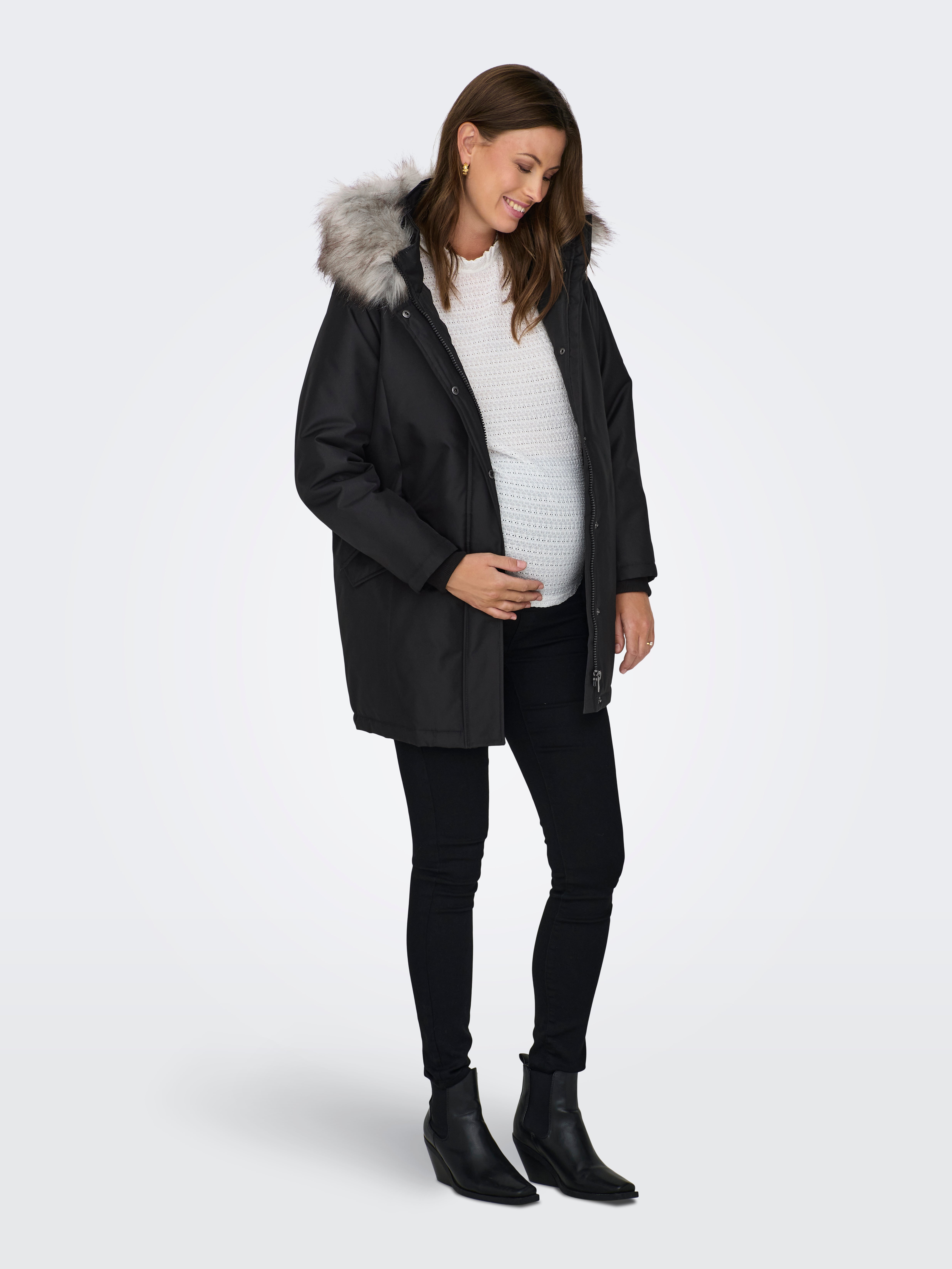OLMNEWKATY Langer Parka | Schwarz | ONLY®