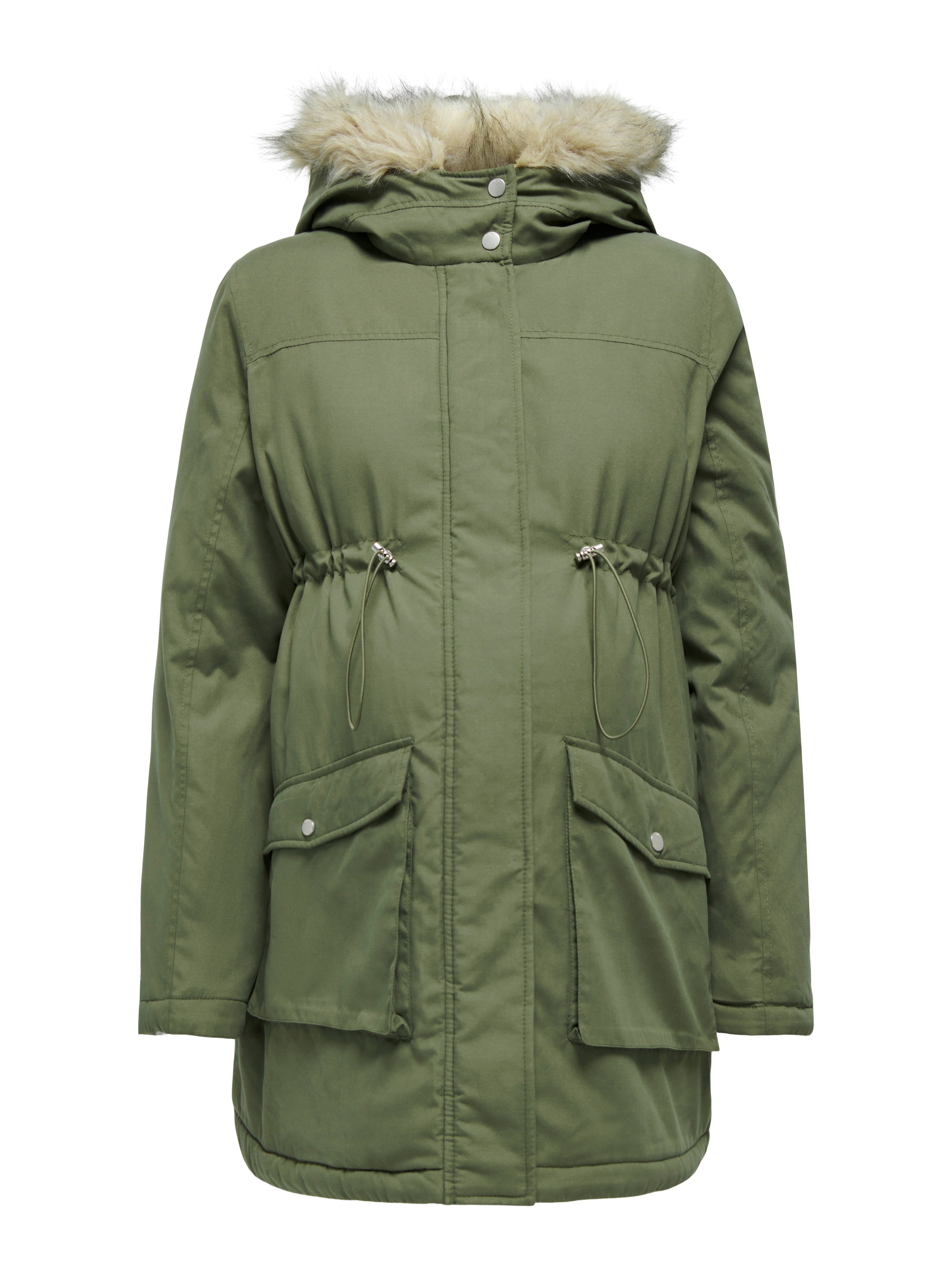 OLMLUCIA Langer Parka | Mittelgrün | ONLY®