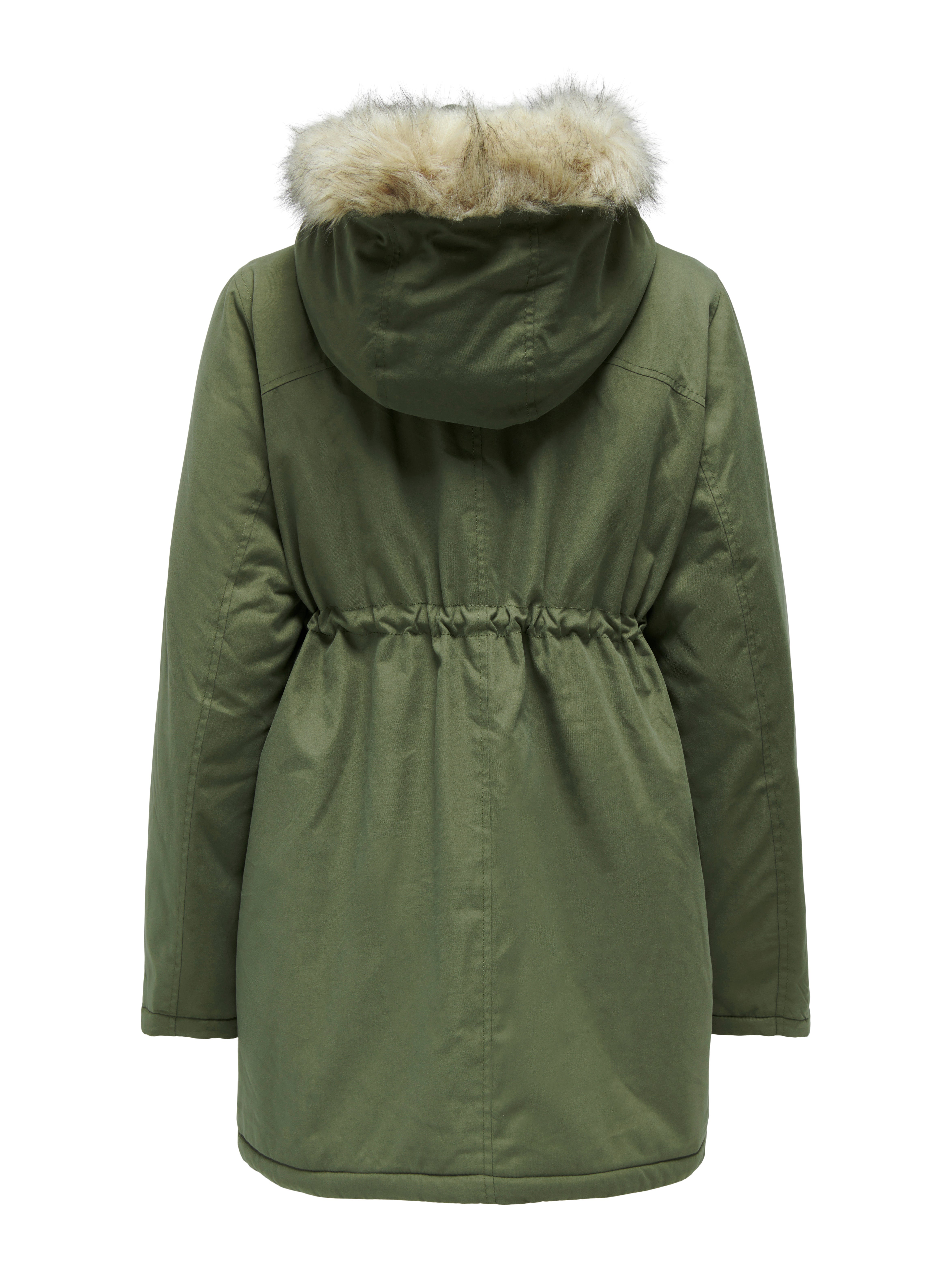 OLMLUCIA Langer Parka | Mittelgrün | ONLY®